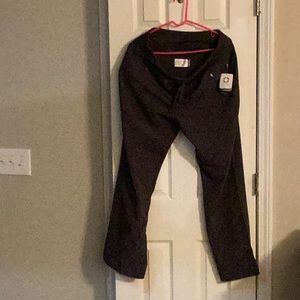 Scrub pants, size large, dark grey, Cherokee